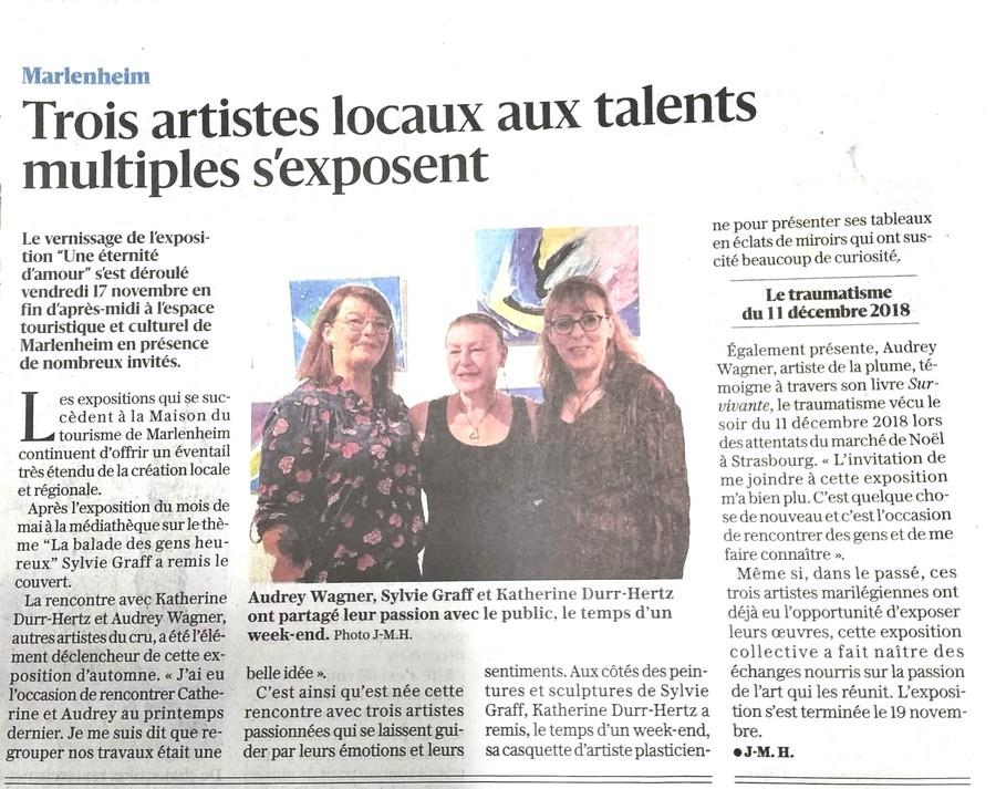 Expo novembre 2023 marlenheim article dna